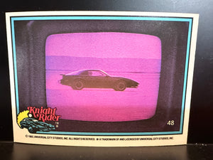 Knight Rider : 1982 Donruss Trading Cards - #48