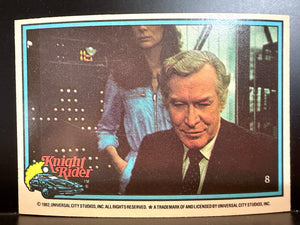Knight Rider : 1982 Donruss Trading Cards - #8