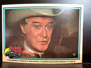 Knight Rider : 1982 Donruss Trading Cards - #10