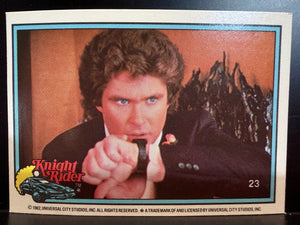 Knight Rider : 1982 Donruss Trading Cards - #23