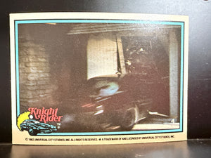 Knight Rider : 1982 Donruss Trading Cards - #4
