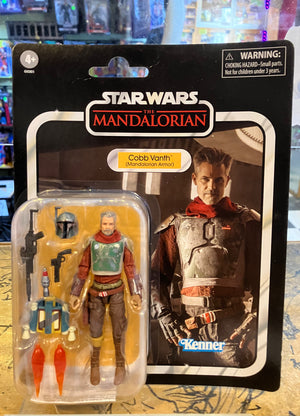 Star Wars Retro Collection Mandalorian Figure 3.75-Inch-Scale - COBB VANTH