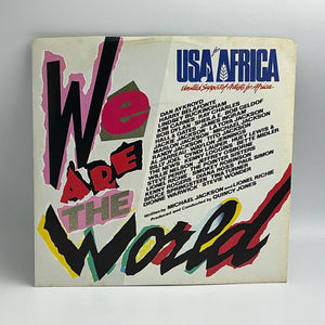 USA For Africa : "We Are The World"  7" Single Vintage