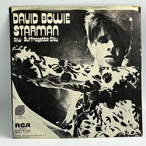David Bowie : "Starman / Suffragette City"  7" Single Vintage 45 RPM