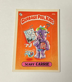 Garbage Pail Kids SINGLES: 1985 Scary Carrie (25b)