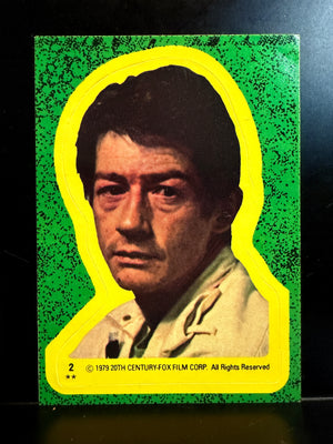Alien Trading Cards: 1979 Topps - Sticker #2 Kane