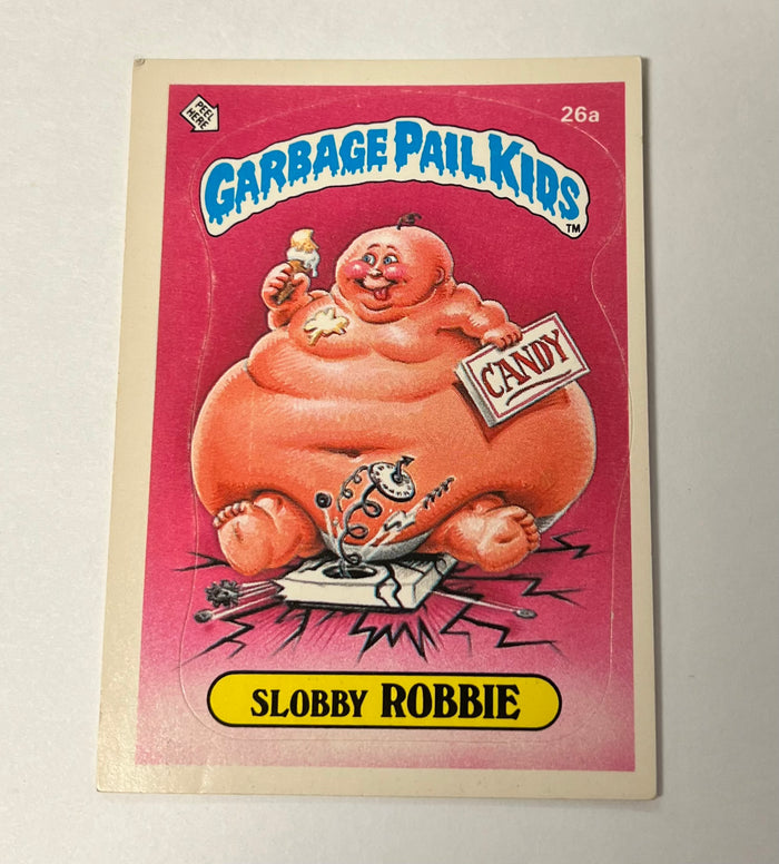 Garbage Pail Kids SINGLES: 1985 Slobby Robbie (26a)