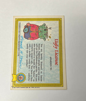 Garbage Pail Kids SINGLES: 1985 Run Down Rhoda (31a)