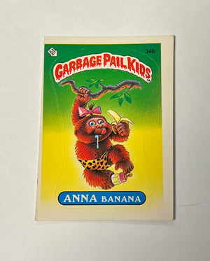 Garbage Pail Kids SINGLES: 1985 Anna Banana (34b)