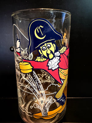 McDonalds 1977 McDonaldland Action Series Collector's Glass: Captain Crook