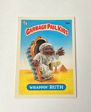 Garbage Pail Kids SINGLES: 1985 Wrappin' Ruth (36a)