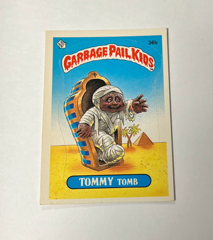 Garbage Pail Kids SINGLES: 1985 Tommy Tomb (36b)