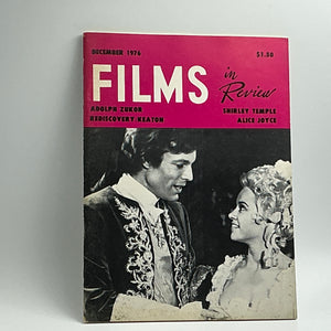 Films in Review Magazine : December 1976