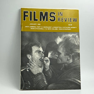Films in Review Magazine : January 1985