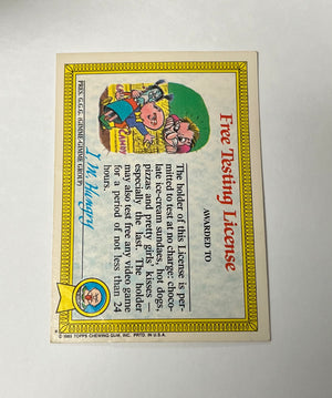 Garbage Pail Kids SINGLES: 1985 Buggy Betty (39a)