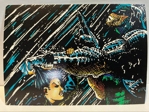 Wolverine : From Then 'Till Now (1992 Trading Card) : #86 Cyber