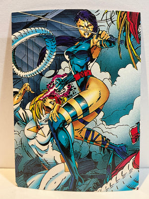 Wolverine : From Then 'Till Now (1992 Trading Card) : #59 Psylocke
