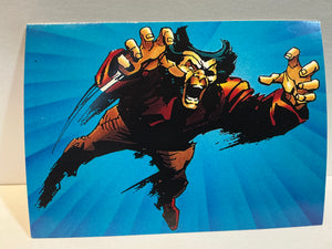 Wolverine : From Then 'Till Now (1992 Trading Card) : #83 Barbaric