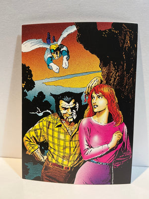Wolverine : From Then 'Till Now (1992 Trading Card) : #32 Teammates