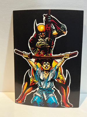 Wolverine : From Then 'Till Now (1992 Trading Card) : #46 Shadowcat
