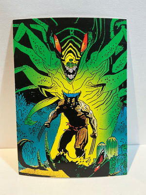 Wolverine : From Then 'Till Now (1992 Trading Card) : #45 The Brood