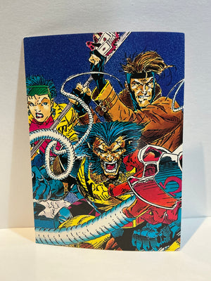 Wolverine : From Then 'Till Now (1992 Trading Card) : #76 Carbonadium