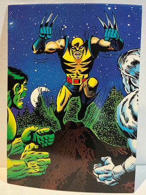 Wolverine : From Then 'Till Now (1992 Trading Card) : #26 First Mission