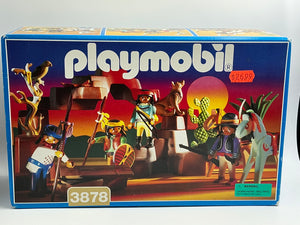 Playmobil 3878 : Western Native American Set (New / Sealed / Retired)