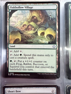 Magic The Gathering: Bloomburrow - Oakhollow Village (Unplayed)