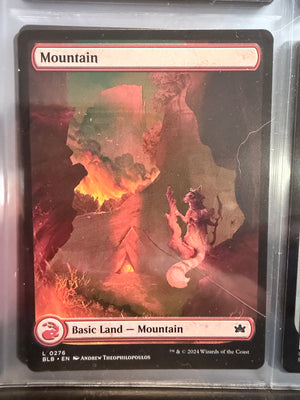 Magic The Gathering: Bloomburrow - Mountain (Full Art)