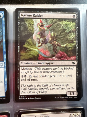 Magic The Gathering: Bloomburrow - Ravine Raider (Unplayed)