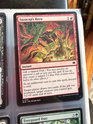 Magic The Gathering: Bloomburrow - Sazacap's Brew (Unplayed)