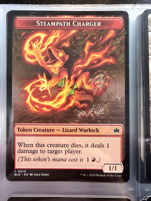 Magic The Gathering: Bloomburrow - Treasure - Steampath Charger (Unplayed)