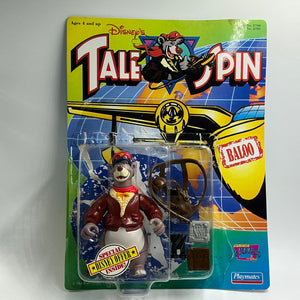 TaleSpin : Disney / Playmates Figures : Baloo Mint on Damaged Card