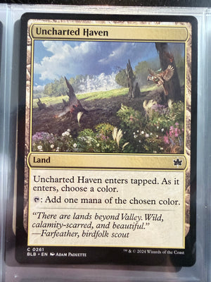 Magic The Gathering: Bloomburrow - Uncharted Haven (Unplayed)