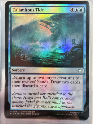 Magic The Gathering: Bloomburrow - Calamitous Tide (Unplayed) FOIL