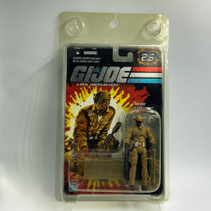 Gi Joe: 25th Anniversary Figures : Mail-Away Medic (Doc) In Plastic Protector MOC