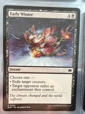 Magic The Gathering: Bloomburrow - Early Winter (Unplayed)