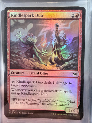 Magic The Gathering: Bloomburrow - Kindlespark Duo (Unplayed) FOIL