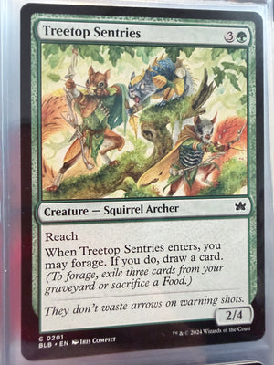 Magic The Gathering: Bloomburrow - Treetop Sentries (Unplayed)