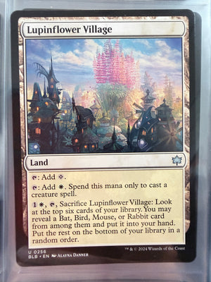 Magic The Gathering: Bloomburrow - Lupinflower Village (Unplayed)