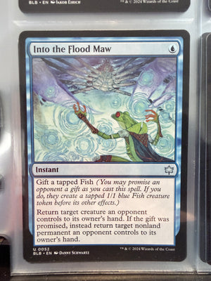 Magic The Gathering: Bloomburrow - Into the Flood Maw (Unplayed)