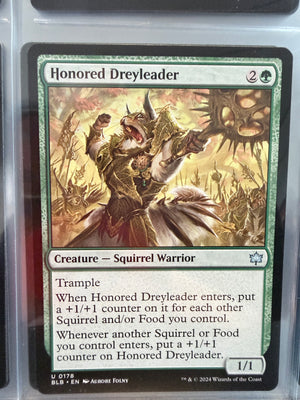 Magic The Gathering: Bloomburrow - Honored Dreyleader (Unplayed)