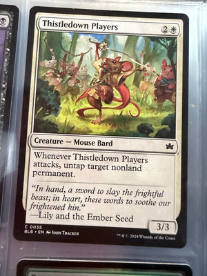 Magic The Gathering: Bloomburrow - Thistledown Players (Unplayed)