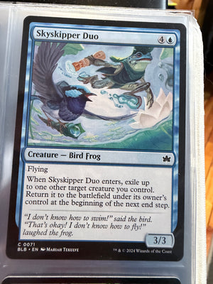 Magic The Gathering: Bloomburrow - Skyskipper Duo (Unplayed)