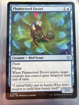 Magic The Gathering: Bloomburrow - Plumecreed Escort (Unplayed)