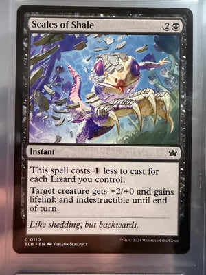 Magic The Gathering: Bloomburrow - Scales of Shale (Unplayed)