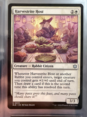 Magic The Gathering: Bloomburrow - Harvestrite Host (Unplayed)