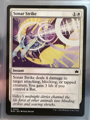 Magic The Gathering: Bloomburrow - Sonar Strike (Unplayed)
