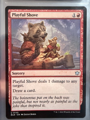 Magic The Gathering: Bloomburrow - Playful Shove (Unplayed)